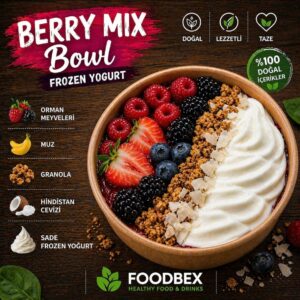 Berry mix bowl