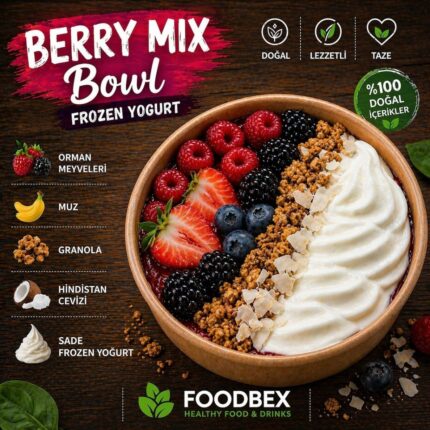 Berry mix bowl